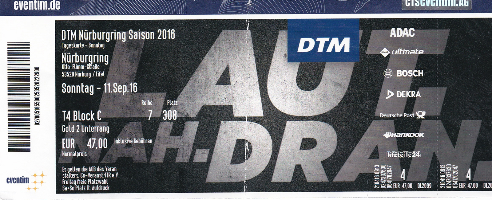 Ringknipser Ticket